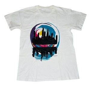 VTG 90's Adult Shirt Chicago Skyline Souvenir T-shirt